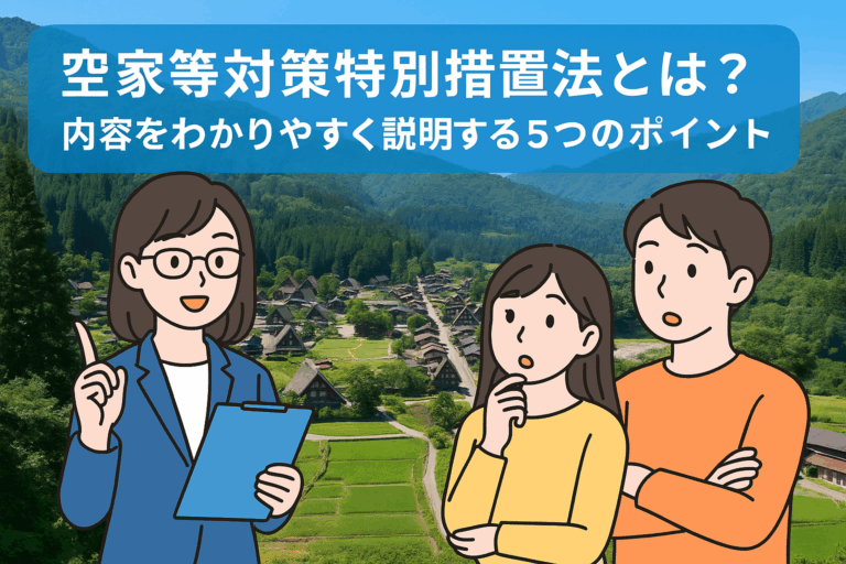空家対策特別措置法 内容説明 ハピネスホーム管理