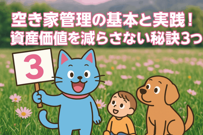 空き家管理の基本 資産価値を減らさない ハピネスホーム管理