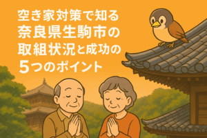 空き家対策 奈良県生駒市の取組 ハピネスホーム管理