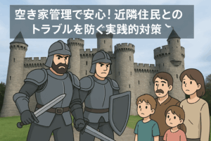 空き家管理 住民とのトラブル防ぐ ハピネスホーム管理