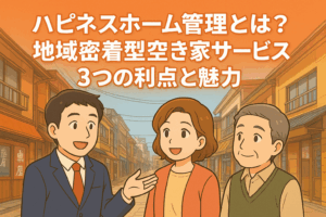 空き家管理 地域密着型 ハピネスホーム管理