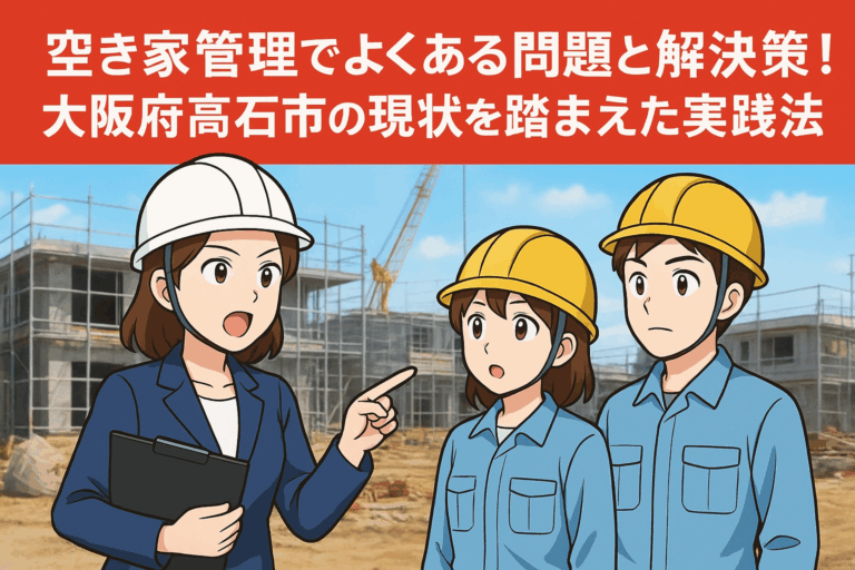 空き家管理 大阪府高石市 ハピネスホーム管理