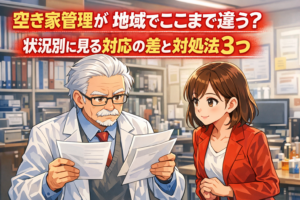 空き家管理 地域格差 ハピネスホーム管理